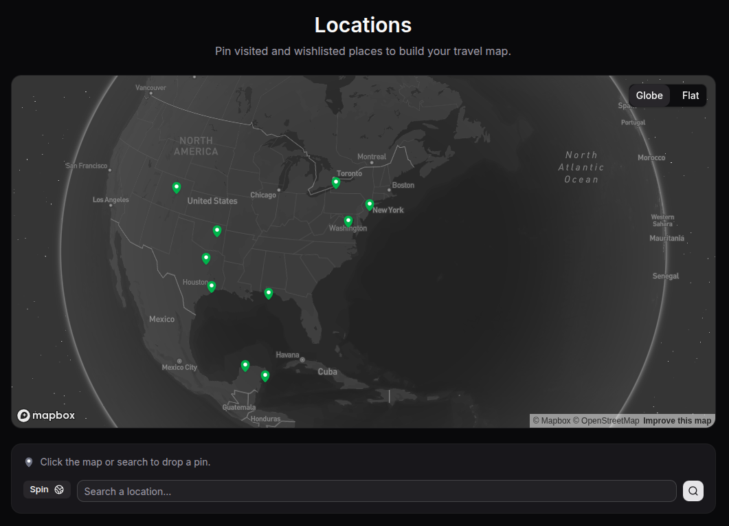 Travel Planner screenshot
